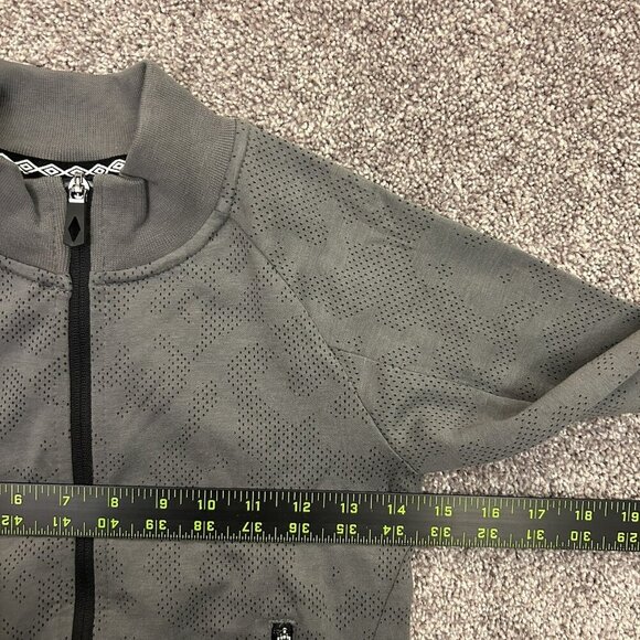 Umbro Kids Tech Soccer Full Zip Jacket Size XS (4/5) Gray Zipped Pockets NWT - Picture 11 of 14